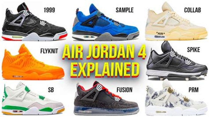 How many Jordan 4s are there